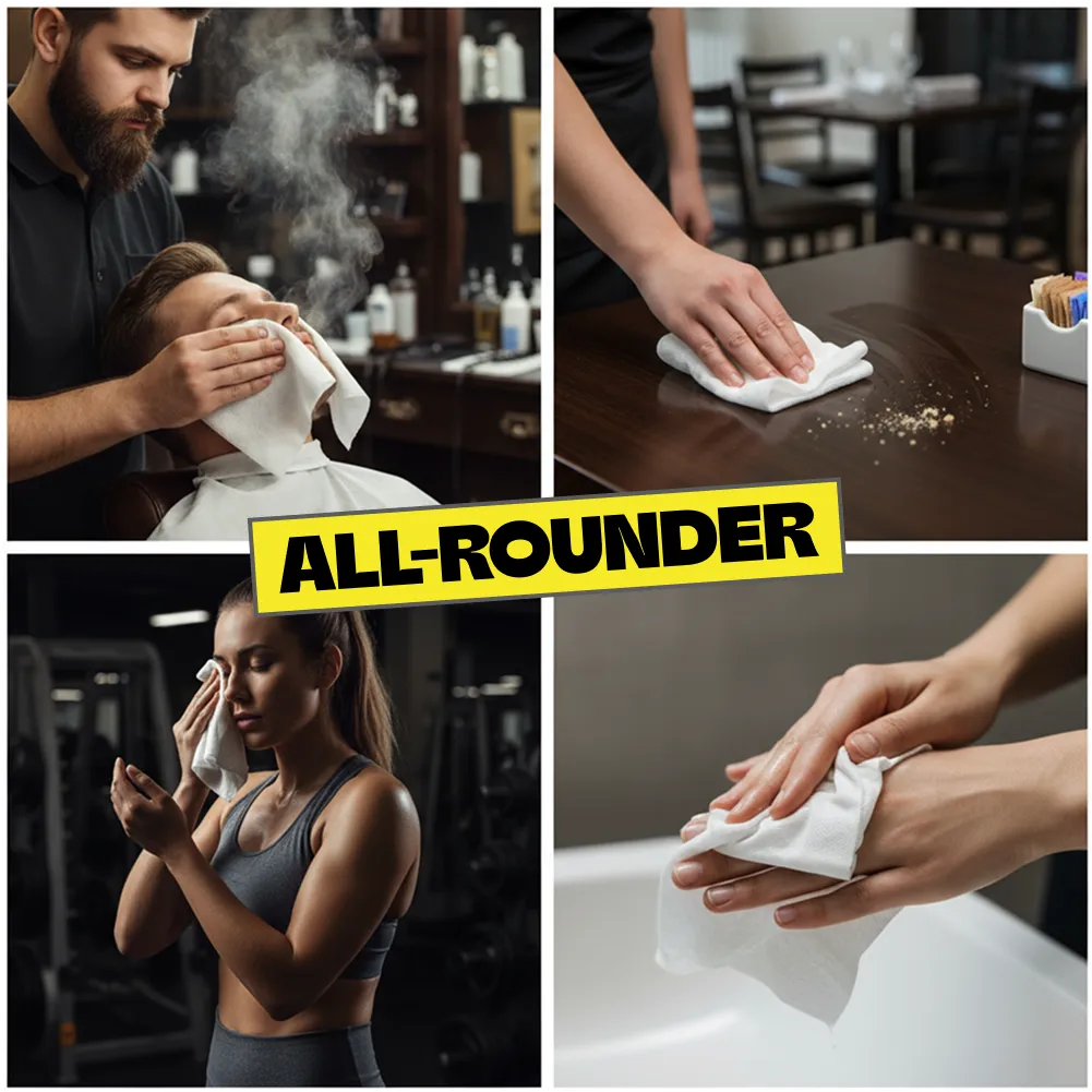 SoFresh All Rounder Salon & Spa Disposable Wet Towel 28cm x 28cm - Box of 30