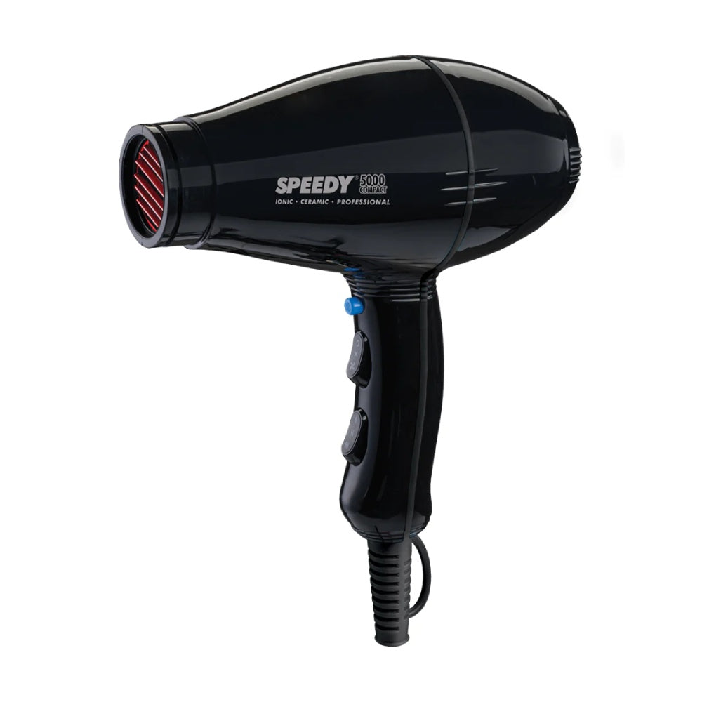 Speedy 5000 Compact Hairdryer Black Hair Dryer speedy