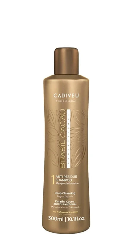Brasil Cacau Anti Residue Shampoo Step 1 300ml Shampoo/Conditioner Brasil Cacau