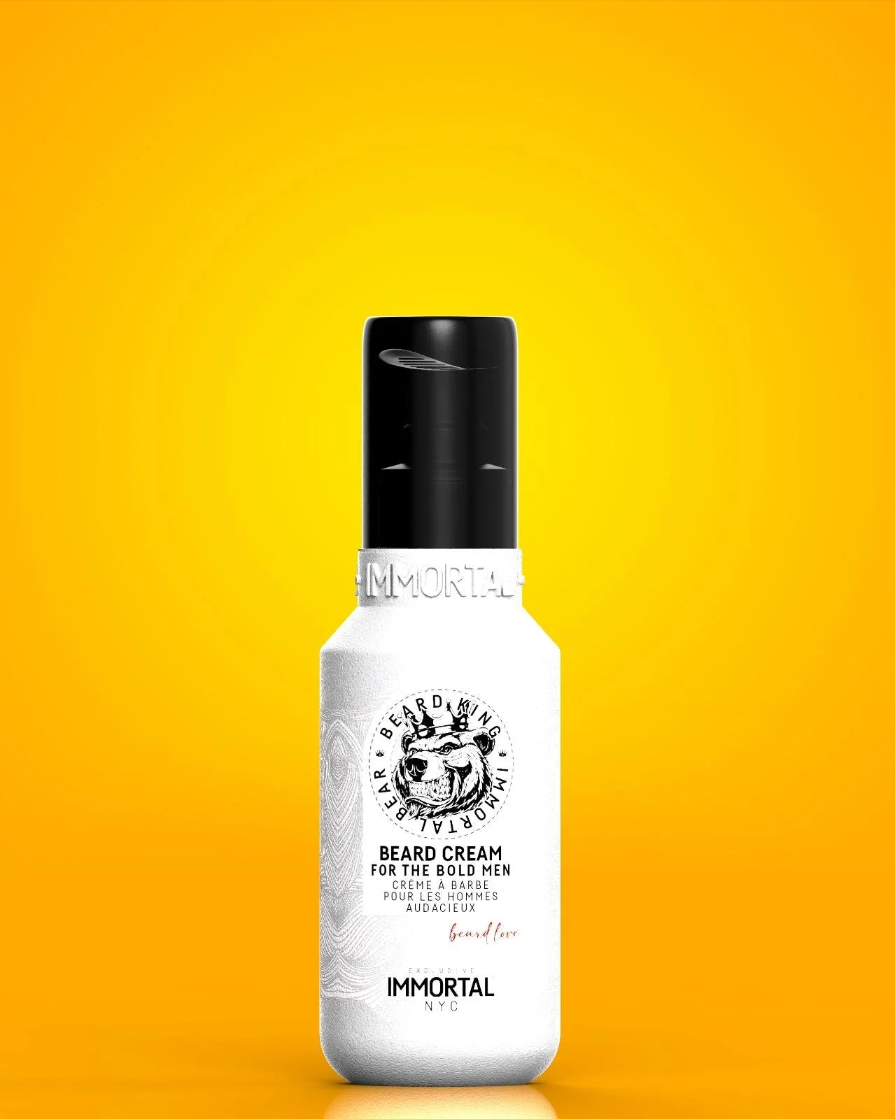 Immortal NYC Beard King Immortal Bear Beard Styling Care Cream 100ml Beard - Moustache Care Immortal