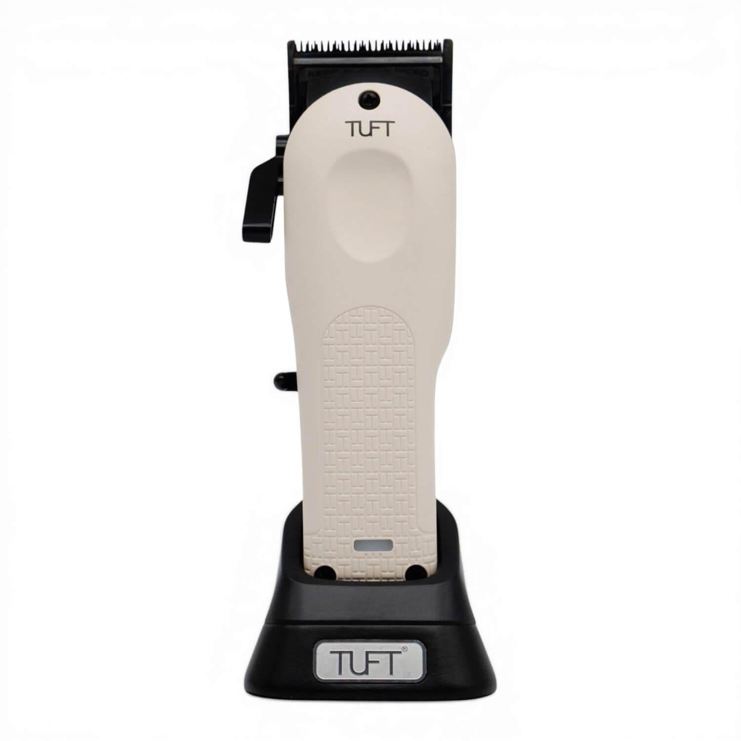 Tuft Compact Cordless Clipper- Black With White Changeable Cover Clipper Tuft