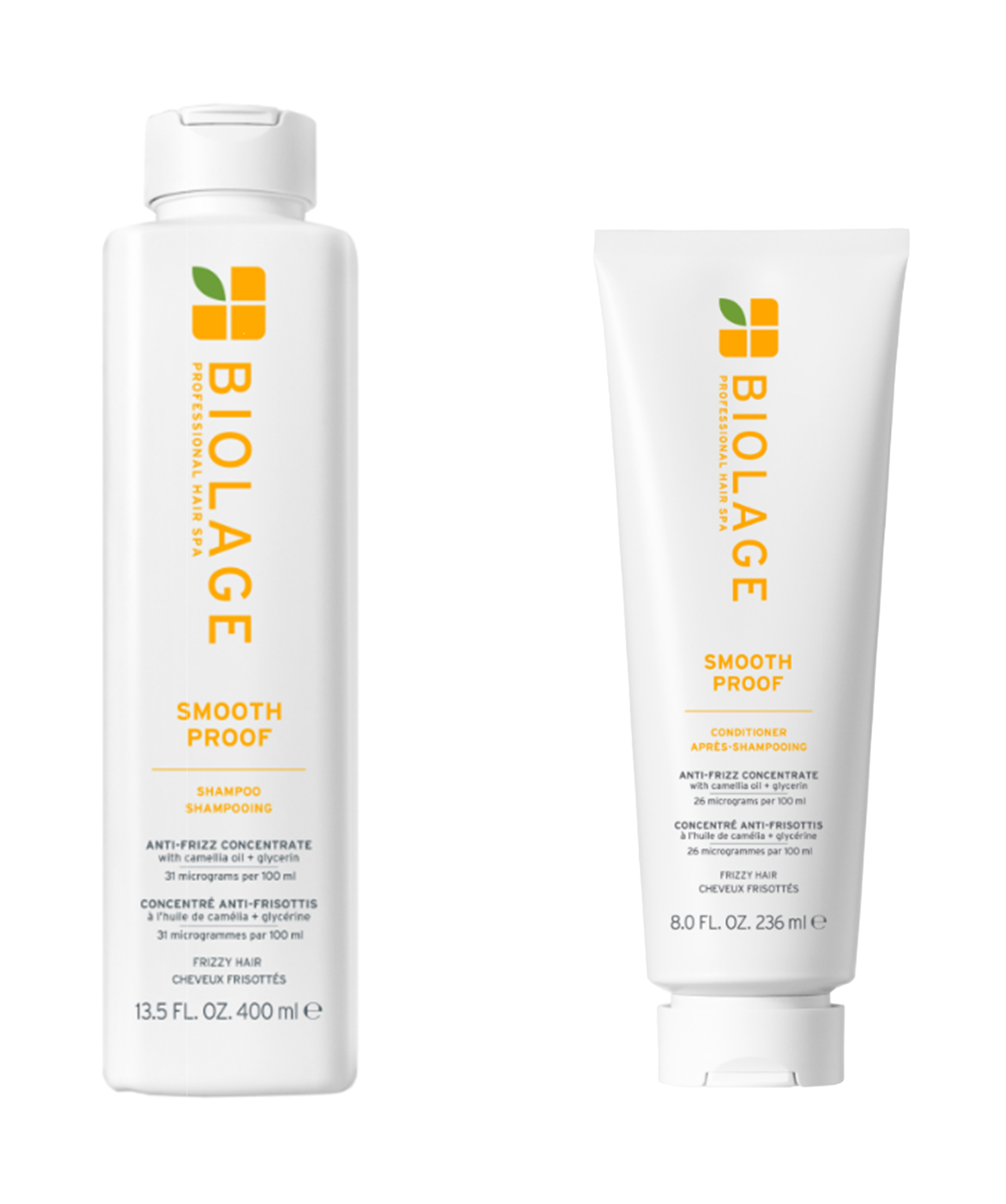 Matrix Biolage SmoothProof Shampoo & Conditioner Duo 400ml Shampoo/Conditioner Matrix