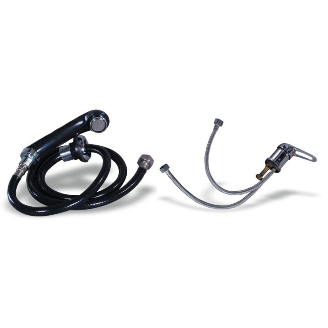 Karma Budget Shower, Hose, And Flip Mixer Complete Set 00190601 Shampoo Unit Accessories Karma