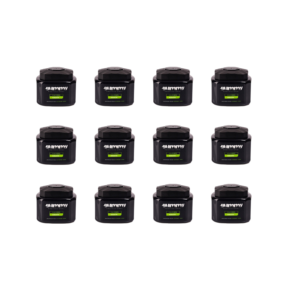 12x Gummy Professional Hair Gel Keratin 700ml (Carton Deal) Hair Gel Gummy