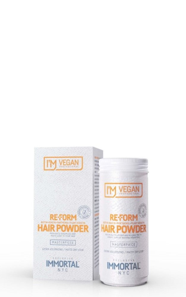 Immortal NYC I M Vegan Re-Form Hair Styling Powder 20gr Hair Styling Powder Immortal