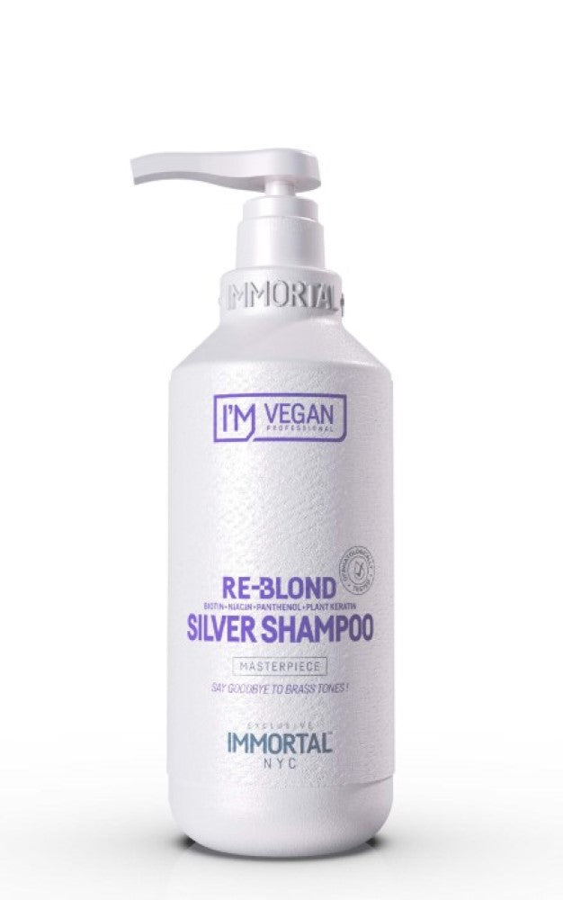 Immortal NYC I'M Vegan Re-Bond Silver Shampoo 500ml