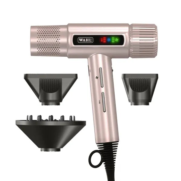 Wahl Vanquish T-Shaped Hair Dryer with Brushless Motor Rose Gold