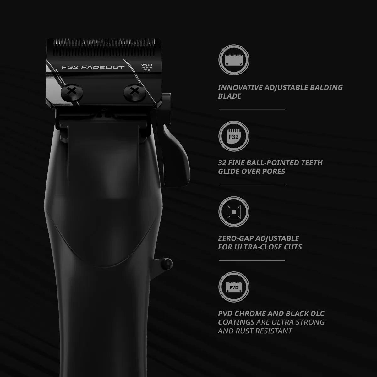 Wahl Vapor Clipper with 8000rpm brushless motor Clipper Wahl