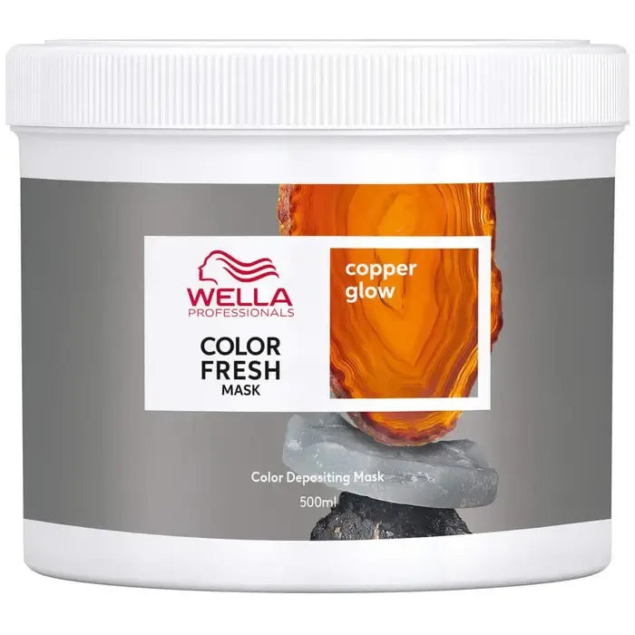 Wella Color Fresh Semi-Permanent Hair Mask - Copper Glow 500ml