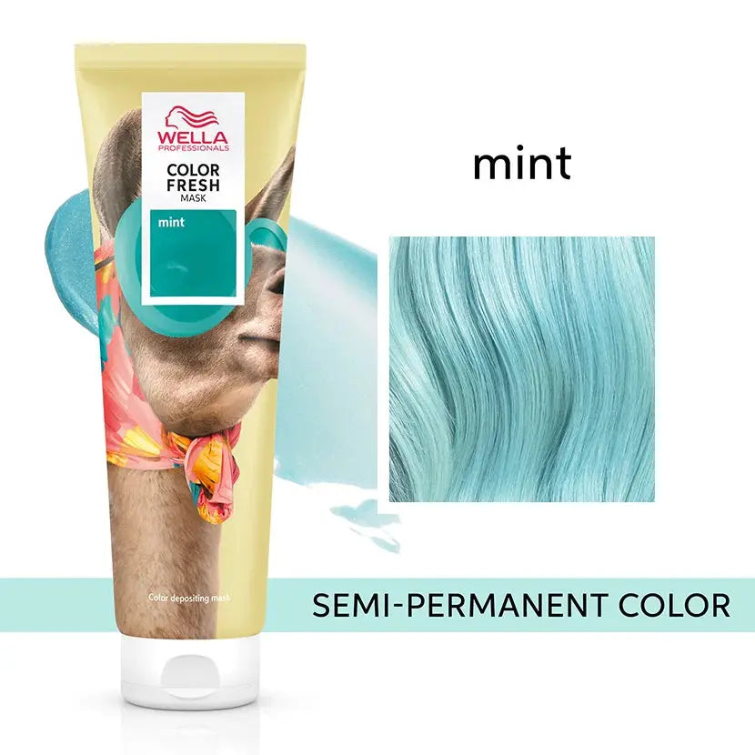 Wella Color Fresh Mask Semi-Permanent Colour 150ml - Mint