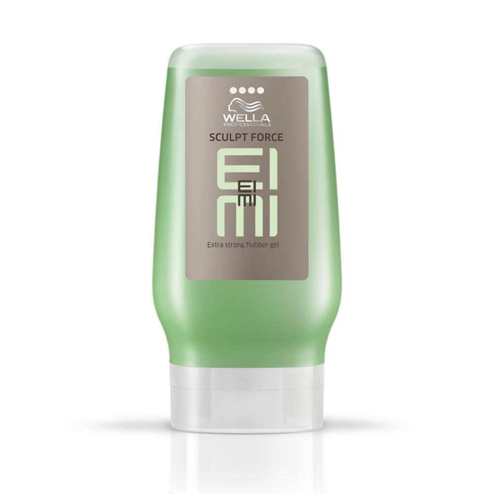 Wella Professionals EIMI Sculpt Force Extra Strong Hold Flubber Gel – 125ml Hair Styling Product Wella