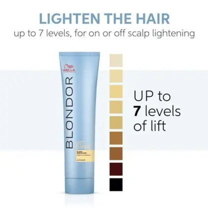 Wella Blondor Soft Blonde Hair Lightening Cream 200G Bleach - Lighteners Wella