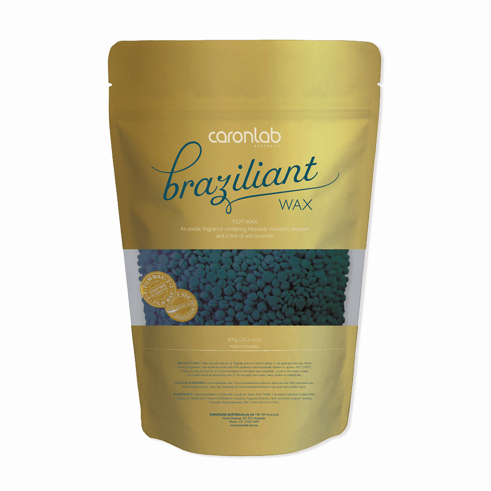 Caronlab Hard Wax Beads Braziliant 800g Waxing Caronlab