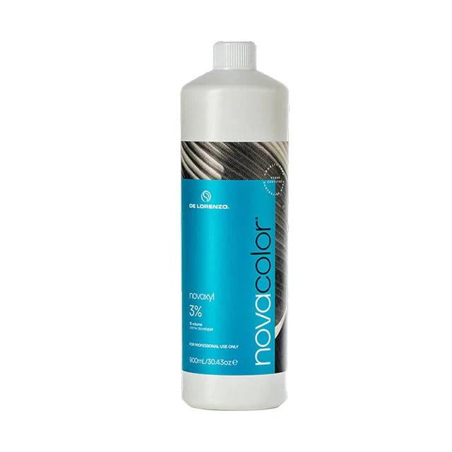 De Lorenzo Novacolor Novoxyl 3% 10vol Creme Developer 900ml Peroxides - Developers De Lorenzo