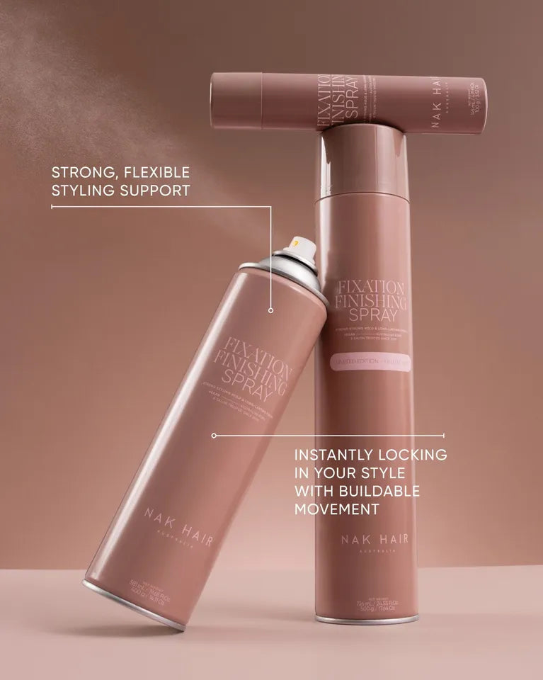 NAK Signature Fixation Finishing Spray 100g Hair Styling Product NAK