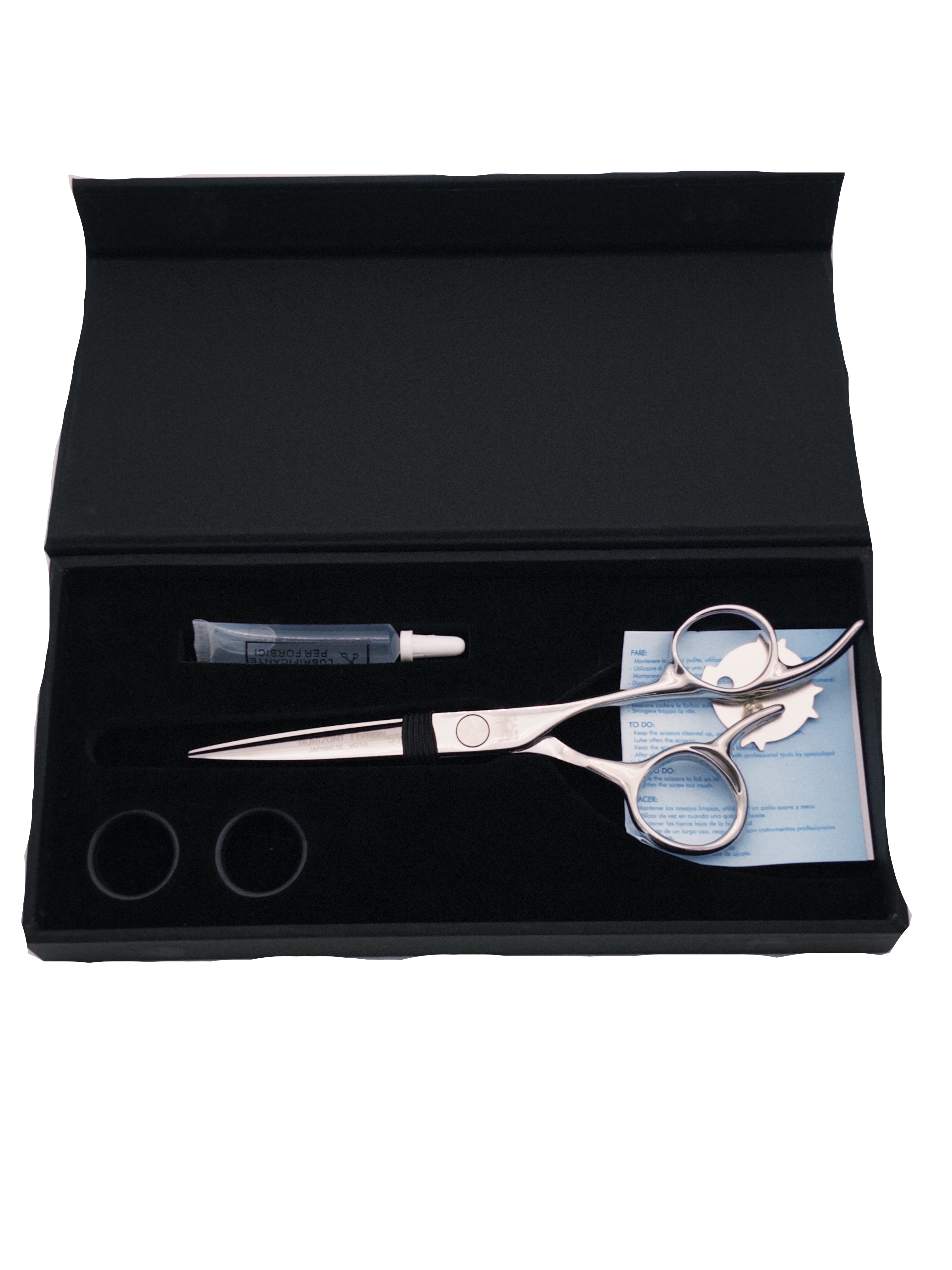 BOB Horizont Professional Edition 6.5 Inch Inox Japanese Steel Scissor VG10 Cobalt Steel - Made In Italy Scissors Bob