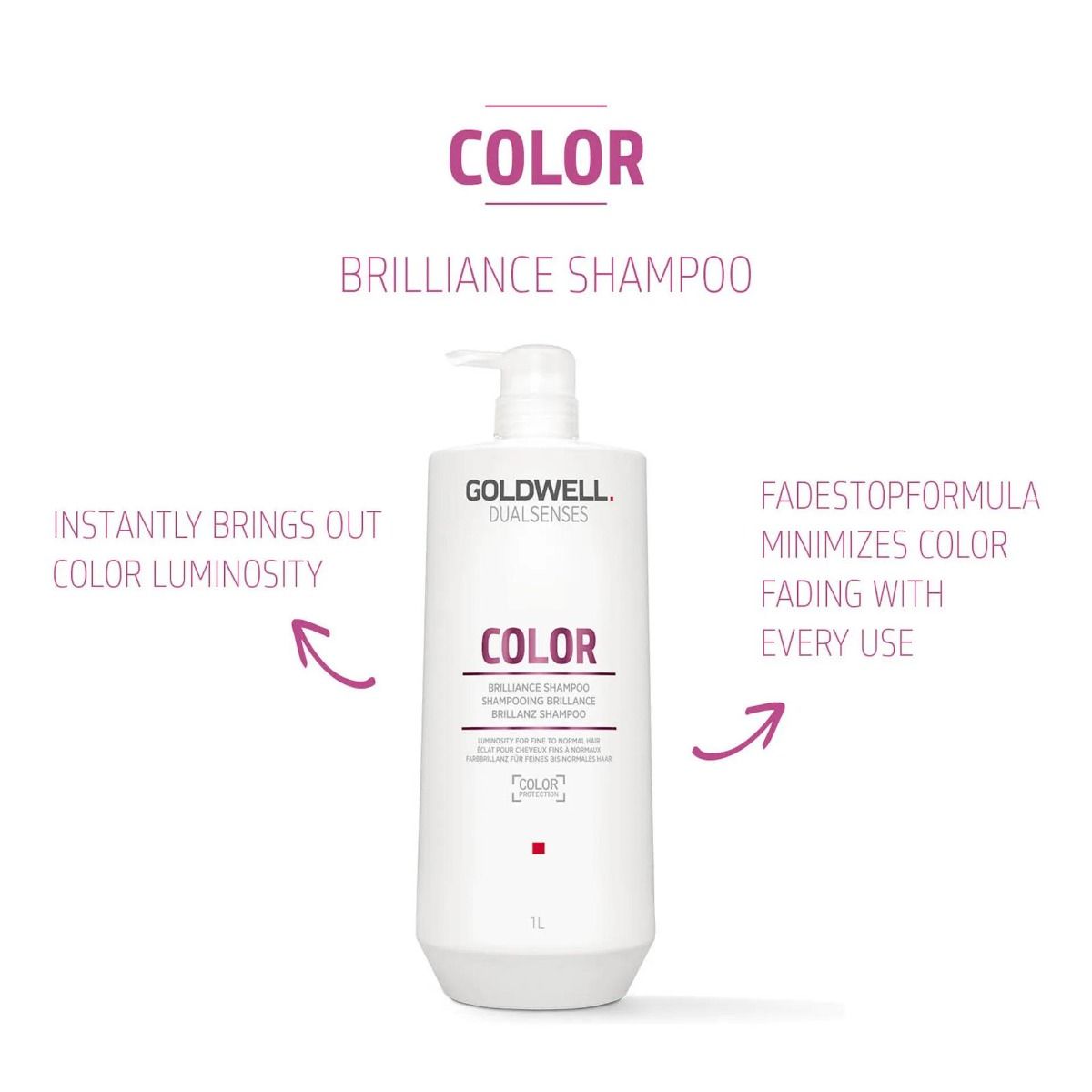 Goldwell Dualsenses Color Brilliance Shampoo 1L Shampoo/Conditioner Goldwell