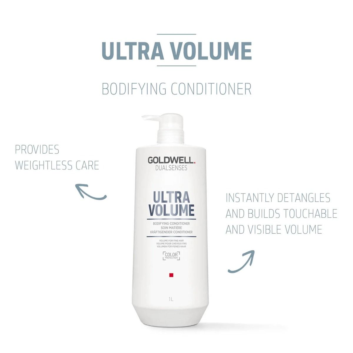 Goldwell Dualsenses Ultra Volume Bodifying Conditioner 1L Shampoo/Conditioner Goldwell