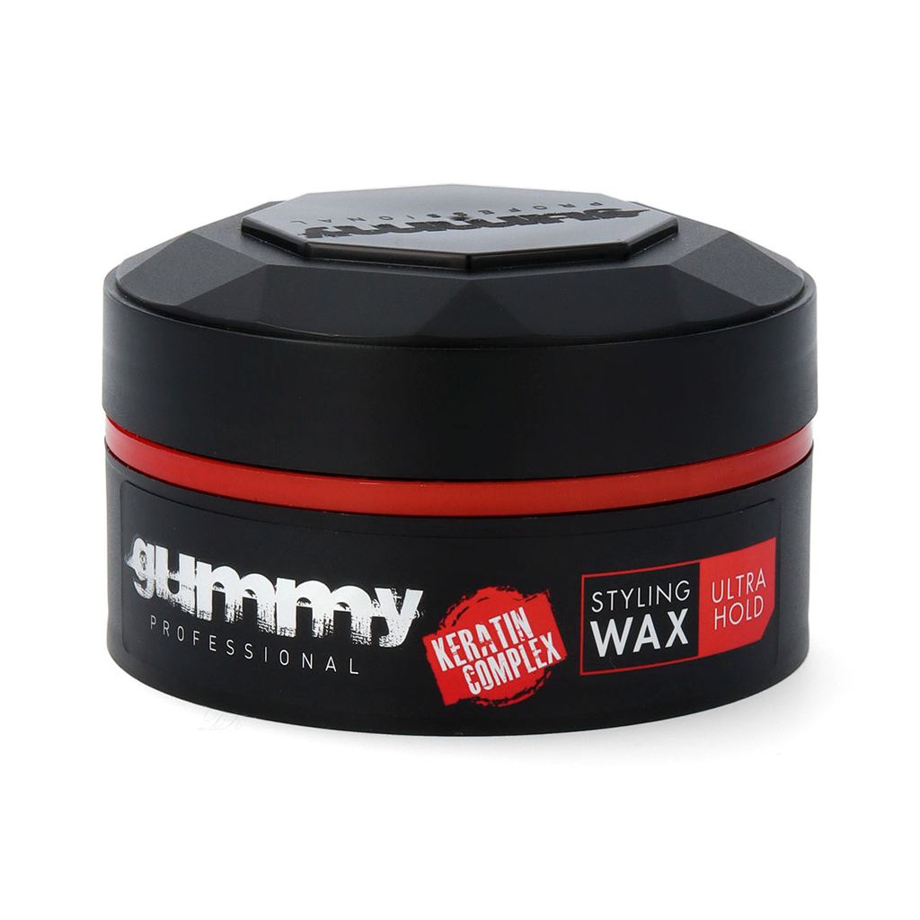 12x Gummy Professional Ultra Hold Styling Wax 150ml Hair Wax Gummy
