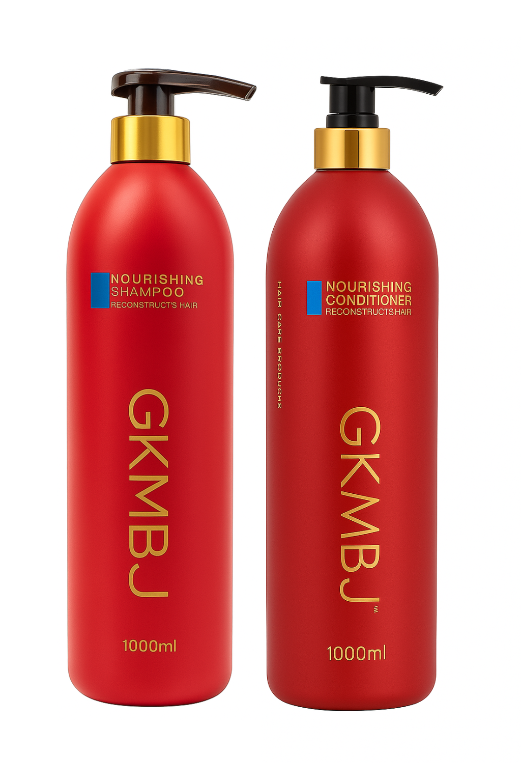 GKMBJ Nourishing Shampoo & Conditioner Duo 1L Bundles GKMBJ