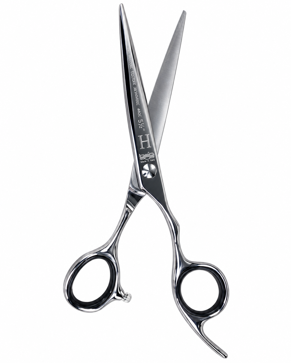 BOB Professional X-Blade Edition 5.5 Inch Japanese Steel Scissor 440C - Made In Italy