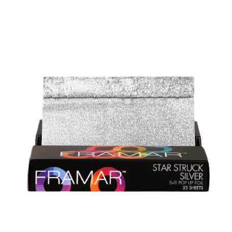 Framar Pop Up Foil Star Struck Silver 5x11 25pk
