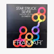 Framar Pop Up Foil Star Struck Silver 5x11 25pk