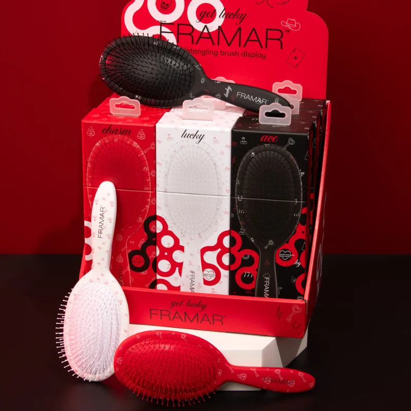 Framar Get Lucky - Detangle Brush - Charm