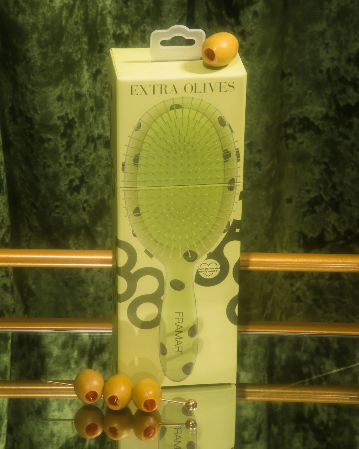 Framar Extra Dirty - Detangle Brush Extra Olives