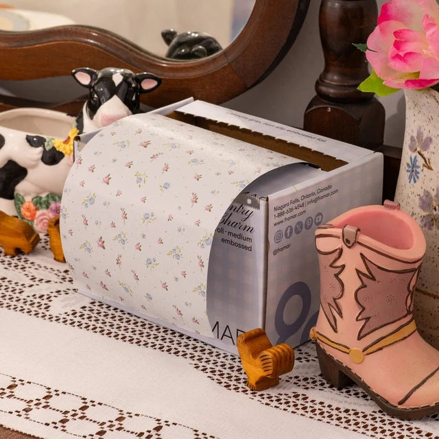 Framar Country Charm - Embossed Foil Roll 12.7cm x 97.5m. Foil Framar