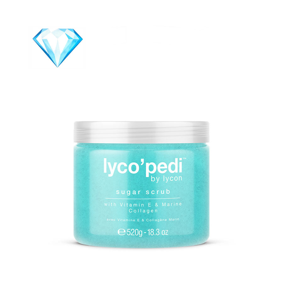 Lycon Lyco-Pedi Sugar Scrub 520g Waxing Lycon