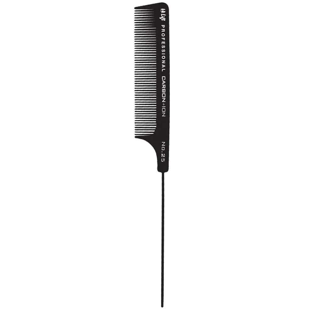 Hi Lift Carbon + Ion Metal Tail Comb No. 25 Comb Hi Lift