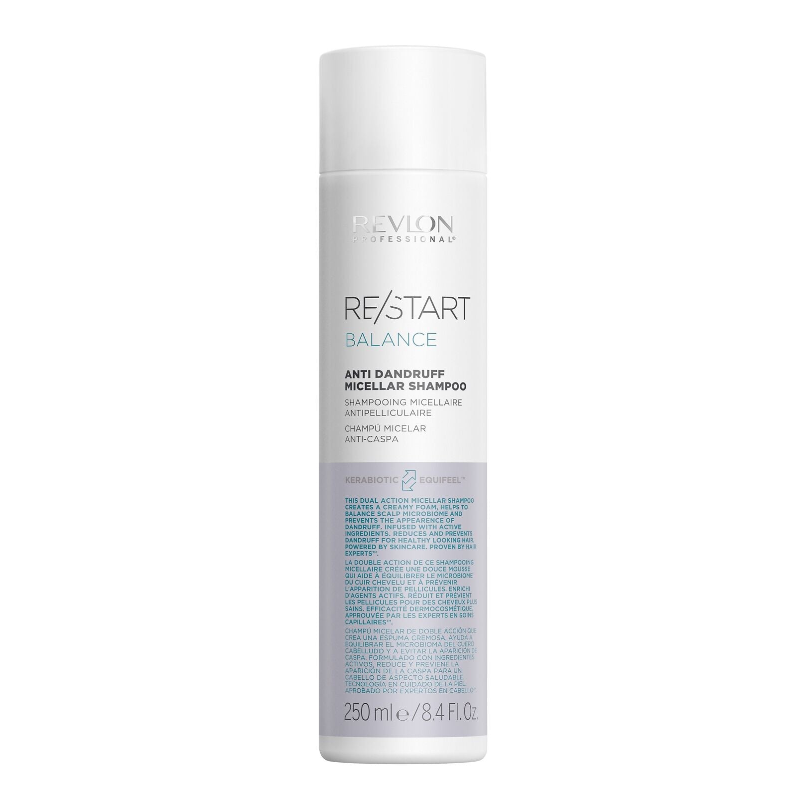 Revlon Restart Balance Anti Dandruff Shampoo 250ml Hair Care Revlon