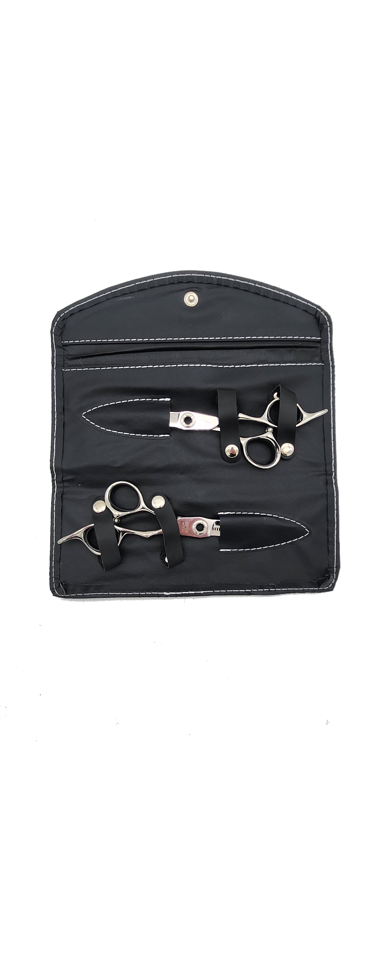 BOB Professional Precision X Edition 6 Inch Japanese Steel Thinner and Scissor Duo Pack - With Carry Case Scissors Bob