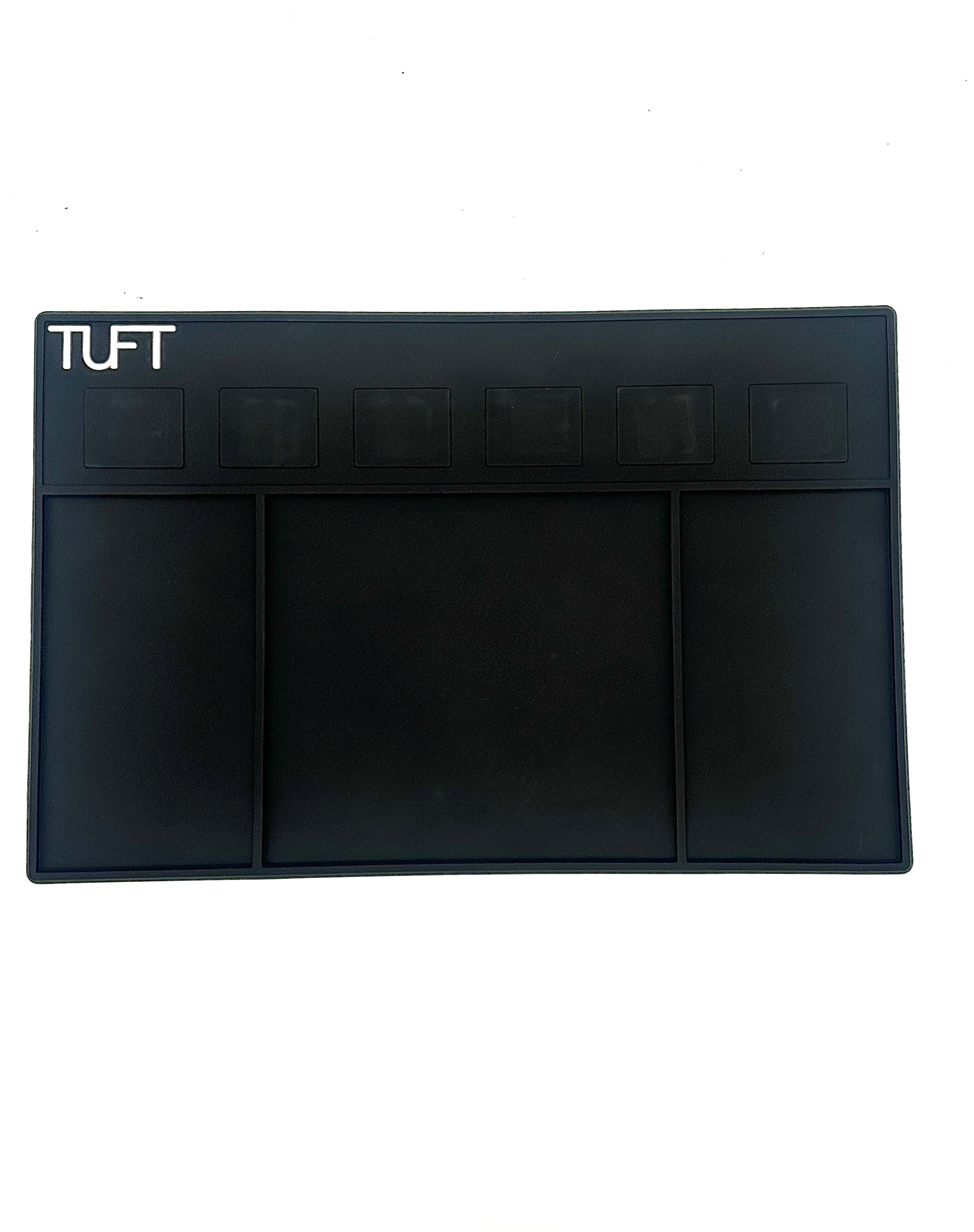 TUFT Professional Barber Appliance Magnetic Station Mat - Black Barber Accessories Tuft