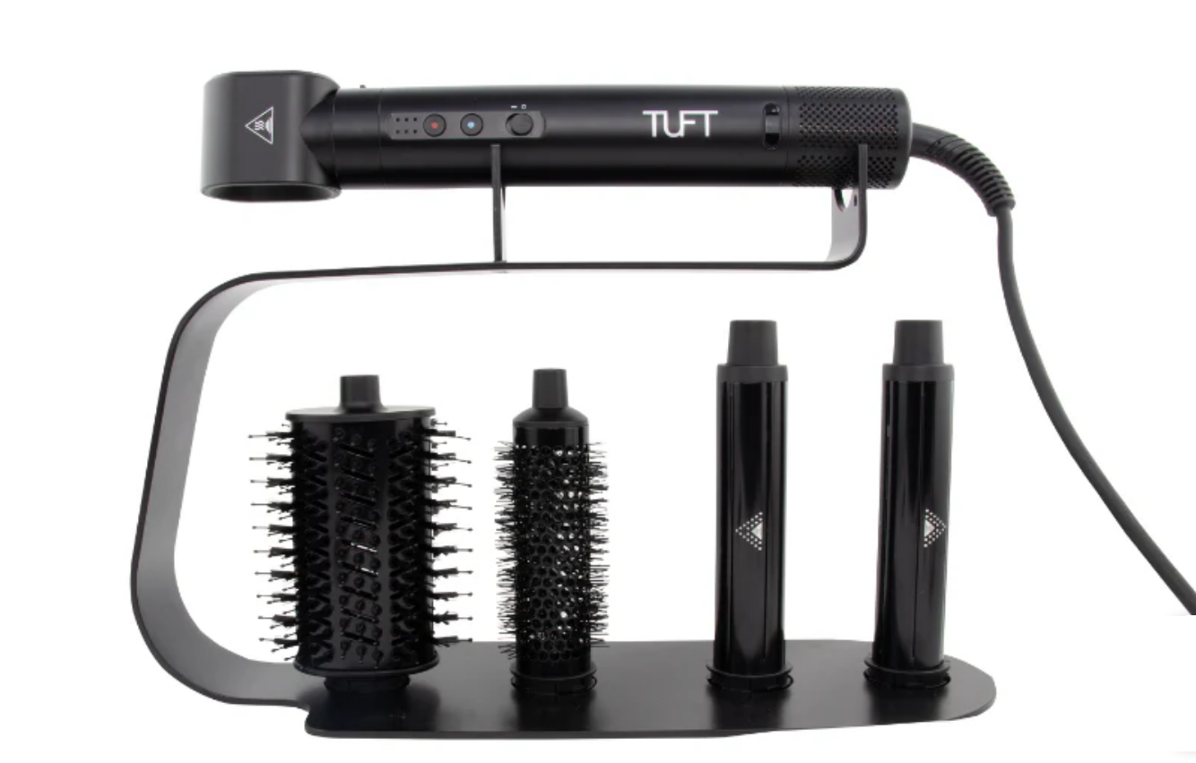 TUFT Professional Air Styler Set with 5 Attachments - Black Hair Dryer Tuft