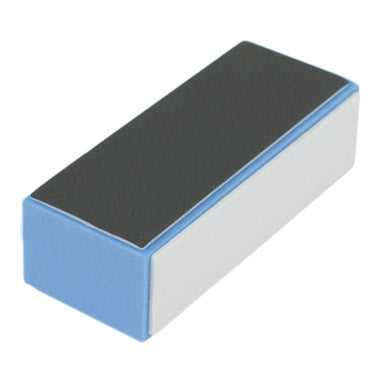 Hawley 3 Way Satin Block Buffer Blue Foam #1009 Nail Files- Grinders - Buffers Hawley