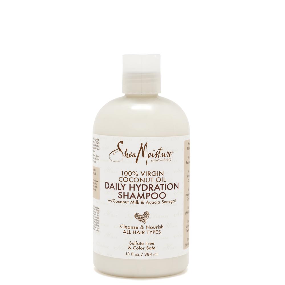 Shea Moisture 100% Virgin Coconut Oil Daily Hydration Shampoo 384ml Shampoo/Conditioner Shea Moisture