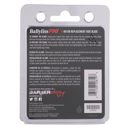 BaBylissPRO Graphite Fade Blade FX8010B Trimmer/Clipper Blades BaBylissPRO