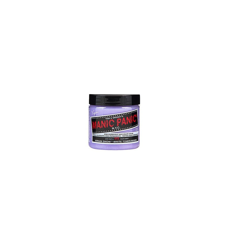 Manic Panic Virgin Snow Classic Cream 118ml Hair Colours - Semi Permanent Manic Panic
