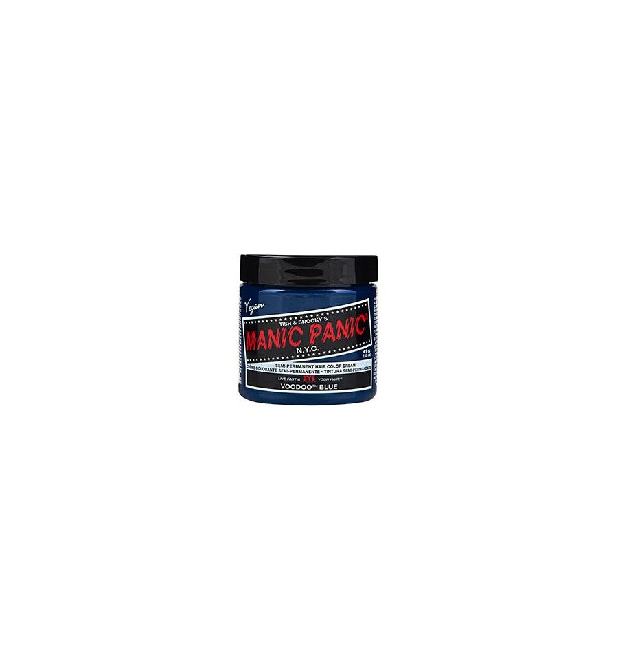 Manic Panic Voodoo Blue Classic Cream 118ml Hair Colours - Semi Permanent Manic Panic