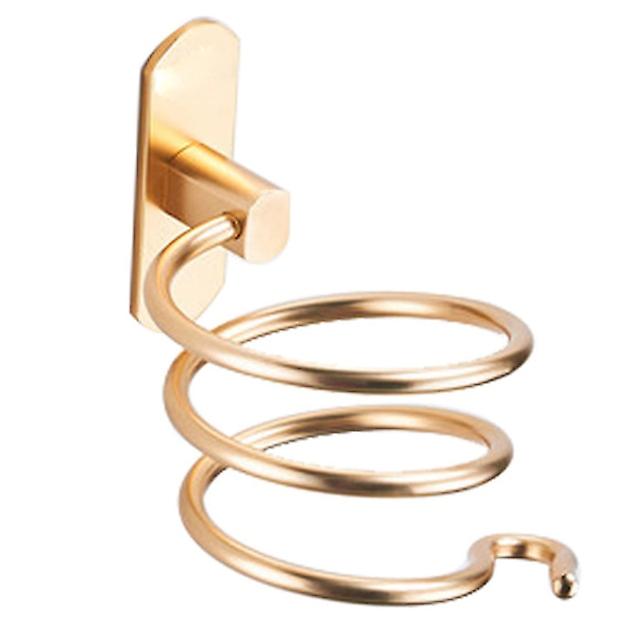 Bob Hairdryer Holder Spiral Gold Hair Dryer Accessories Bob