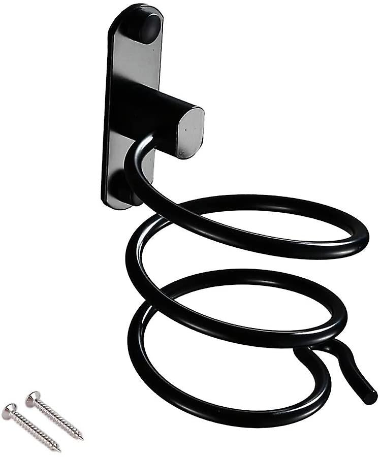 Bob Hairdryer Holder Spiral Black Hair Dryer Accessories Bob