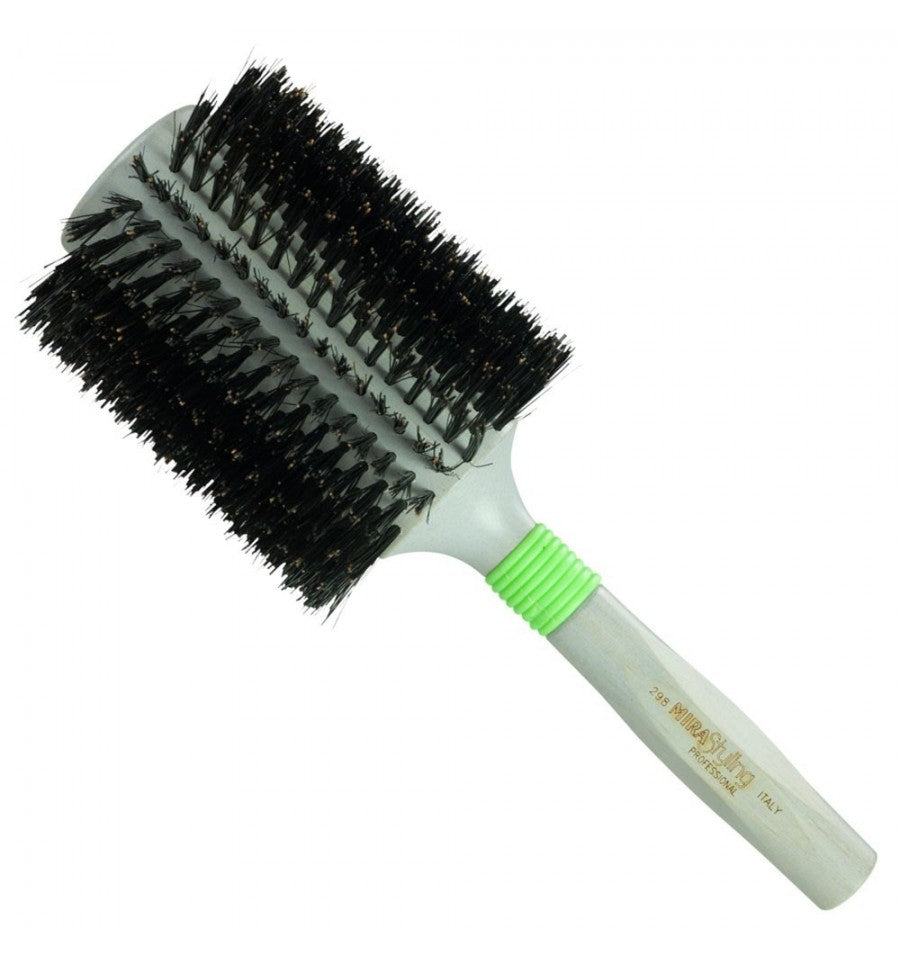 Mira Boar Bristle Radial Brush 298 - 80mm Super Jumbo Hair Brush Mira