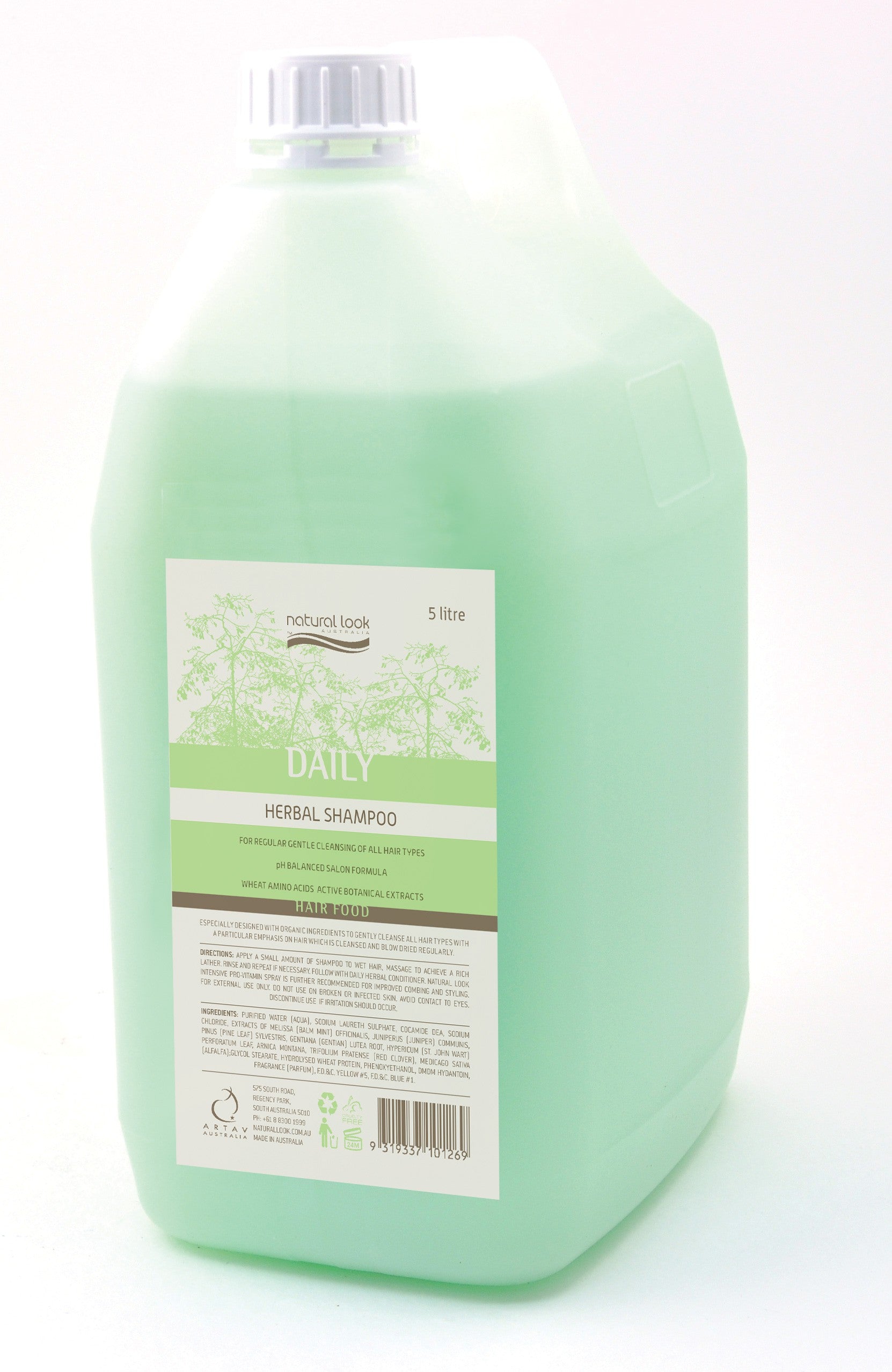 Natural Look Daily Herbal Shampoo 5L Shampoo/Conditioner Natural Look