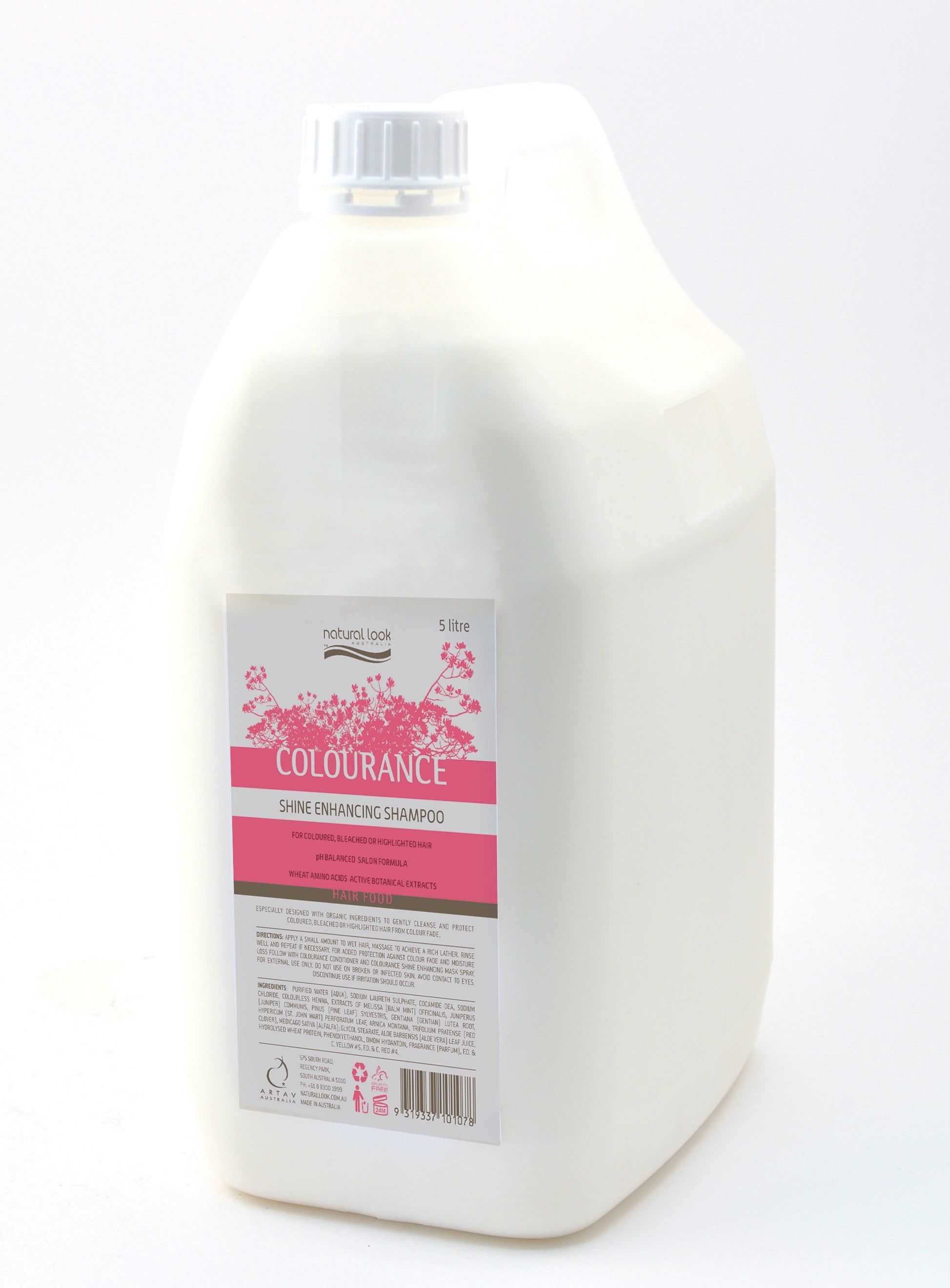 Natural Look Colourance Shine Enhancing Shampoo 5L Shampoo/Conditioner Natural Look