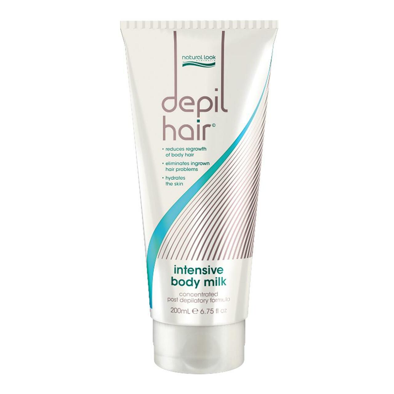 Natural Look Depil-Hair Hair Reduction Body Milk 200ml Waxing Natural Look