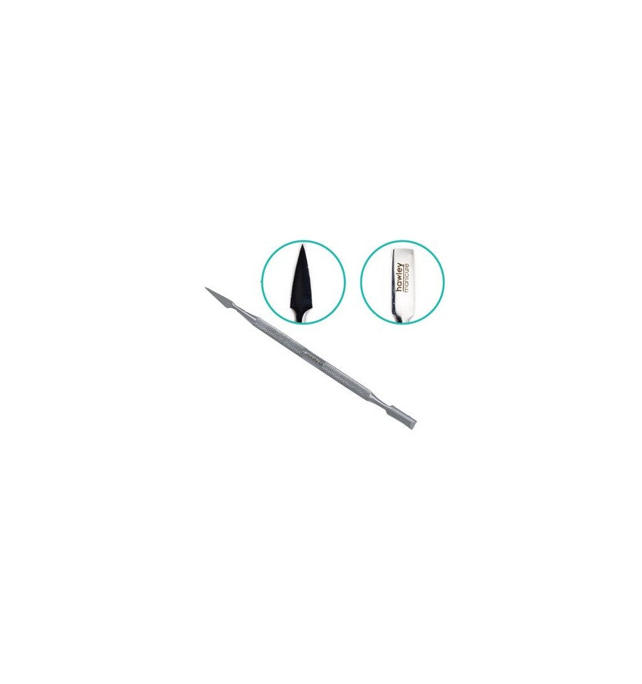 Hawley Stainless Steel Cuticle Pusher - Arrow Head & Bevel #4014C Nail Implements - Tools Hawley
