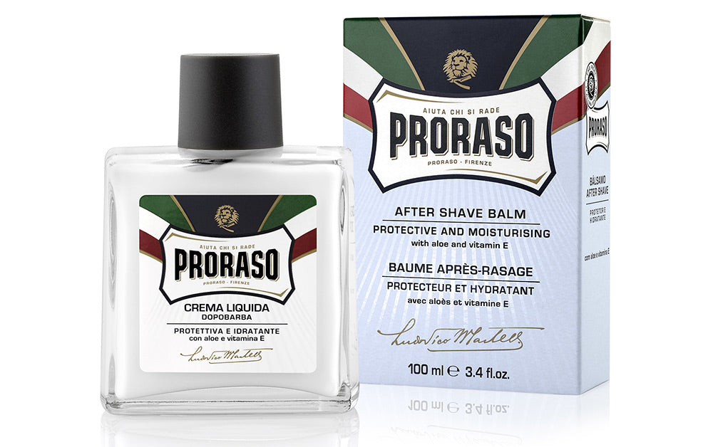 Proraso After Shave Balm Blue 100ml Shaving Products Proraso
