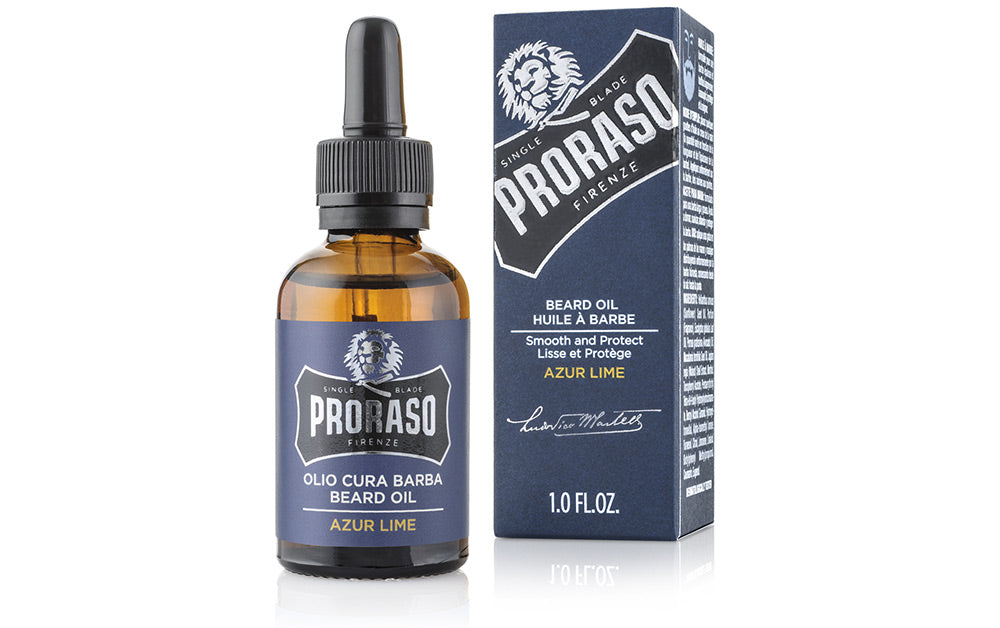 Proraso Beard Oil Azur Lime 30ml Beard - Moustache Care Proraso